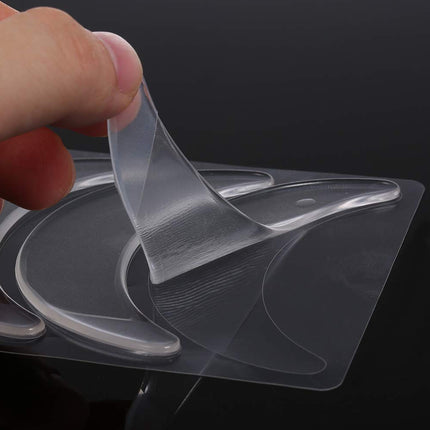 7Pcs Reusable Anti Wrinkle Forehead Face Pad Silicone Removal Patch Skin Care Au