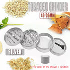 4-Layer Metal Zinc Tobacco Herb Alloy Grinder Hand Muller Smoke Crusher Spice Au