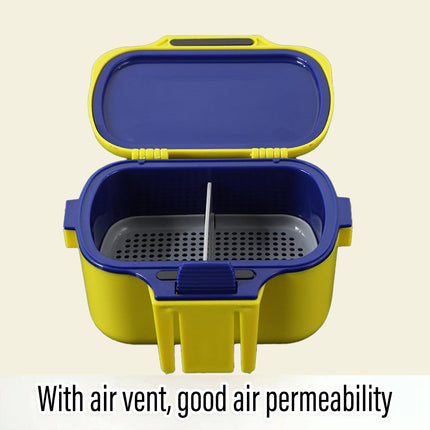 Fishing Bait Box Insulated Worm Container Live Bait Holder Portable Waist Can