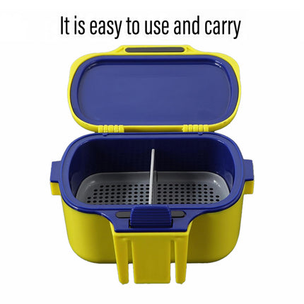 Fishing Bait Box Insulated Worm Container Live Bait Holder Portable Waist Can