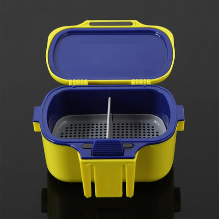 Fishing Bait Box Insulated Worm Container Live Bait Holder Portable Waist Can