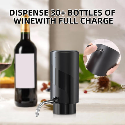 Air Pressure Wine Dispenser Automatic Wine Pourer for Wine Home Bar Party