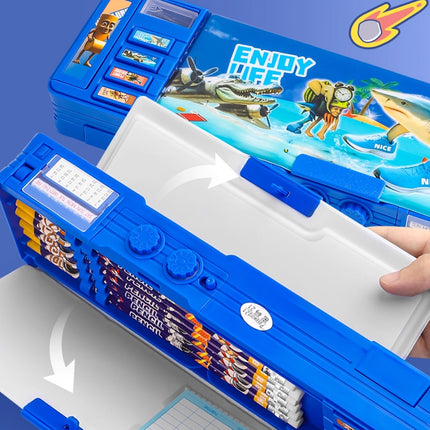 Astronaut Multifunctional Pencil Case for Stationery School Supplies Organiser