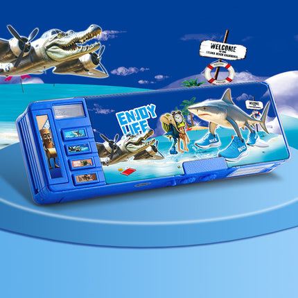 Astronaut Multifunctional Pencil Case for Stationery School Supplies Organiser