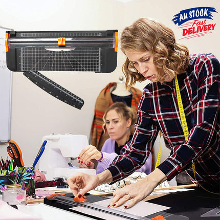 Heavy Duty A4 Photo Paper Cutter Guillotine Card Trimmer Ruler Home Office Arts