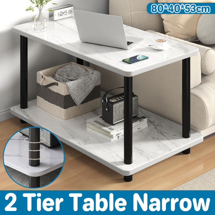 Fashion Snack Side Table C Shaped End Table for Sofa Couch Bed Small Living Room