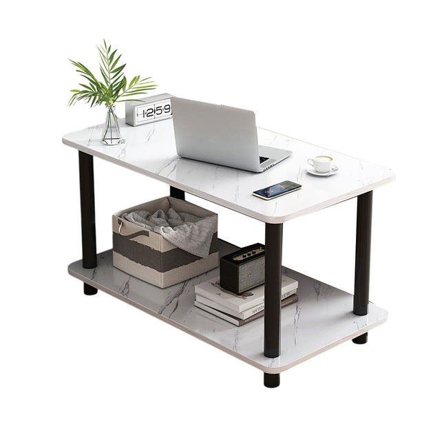 Fashion Snack Side Table C Shaped End Table for Sofa Couch Bed Small Living Room