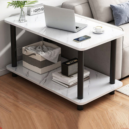 Fashion Snack Side Table C Shaped End Table for Sofa Couch Bed Small Living Room