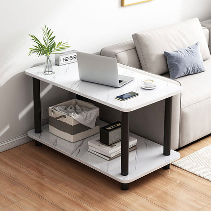 Fashion Snack Side Table C Shaped End Table for Sofa Couch Bed Small Living Room