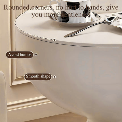 Plastic Bedside Table Sofa End Table Storage Rack Movable Coffee Table Mini Bear