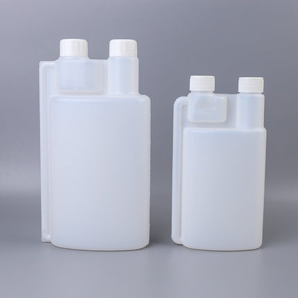 250-1000ml Plastic Twin Chamber Bottle with Tamper Evident Cap for Chemical Liquids