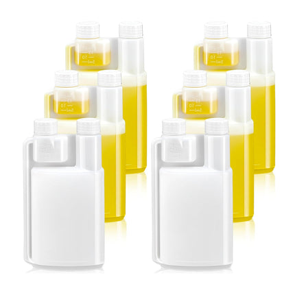 250-1000ml Plastic Twin Chamber Bottle with Tamper Evident Cap for Chemical Liquids