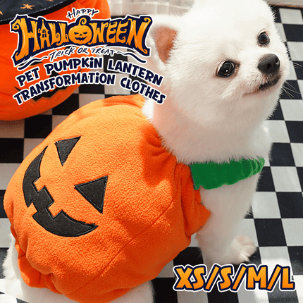 Dog Cat Pet Pumpkin Fancy Dress Outfits Halloween Xmas Cosplay Costume Clothes