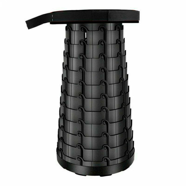 Folding Stool Seat Portable Retractable Telescopic Camping Fishing Travel Chair