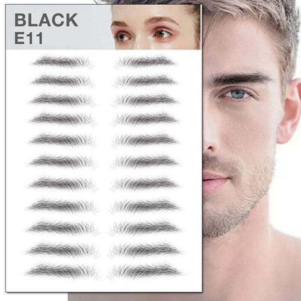 3D Waterproof Eyebrow Tattoo Sticker Hair-Like Natural Brows for Sparse Eyebrows