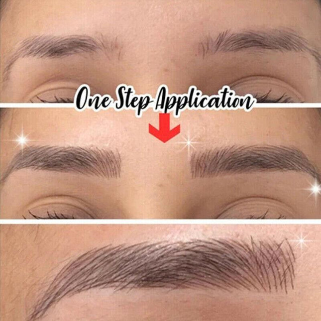 3D Waterproof Eyebrow Tattoo Sticker Hair-Like Natural Brows for Sparse Eyebrows