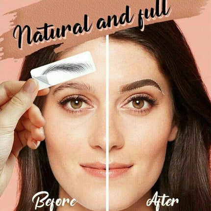 3D Waterproof Eyebrow Tattoo Sticker Hair-Like Natural Brows for Sparse Eyebrows