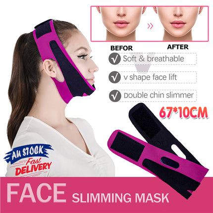 Face V Line Slimming Strap Chin Lifting Mask Belt for Daily Use