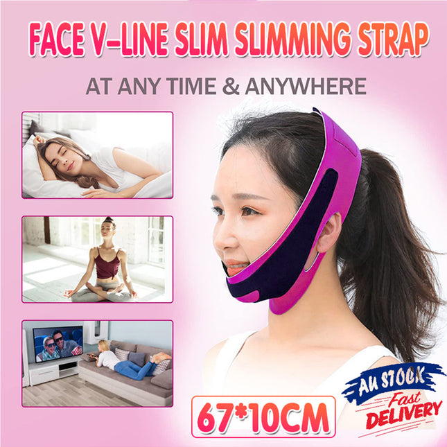 Face V Line Slimming Strap Chin Lifting Mask Belt for Daily Use