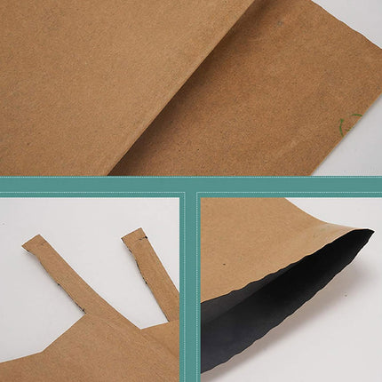 Paper Fruit Bags 100pcs Protective Bagging for Orchard Garden Harvest Storage