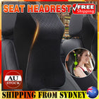 Memory Foam Vehicle Headrest Cushion for Neck and Lumbar Support Comfort