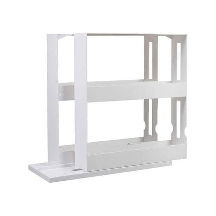 Slide Cabinet Organiser Rack Storage Pantry Kitchen Shelf Spice Jars Can Holder