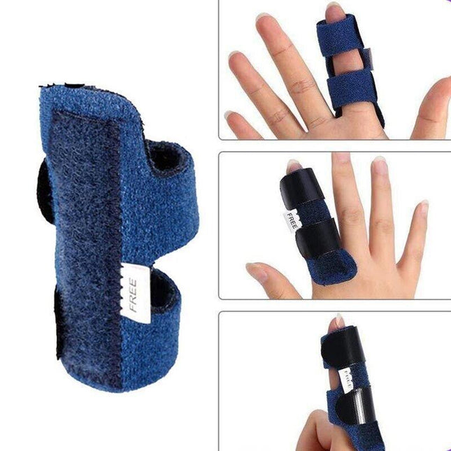 Adjustable Finger Splint Brace Fracture Trigger Fingers Protector Pain Relief Au - Aimall