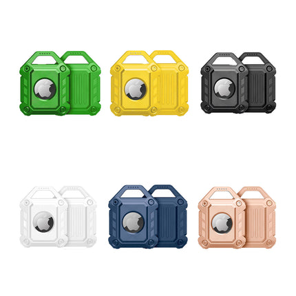 Waterproof Apple AirTag Protective Case TPU Cover Air Tag Tracker Loop Holder