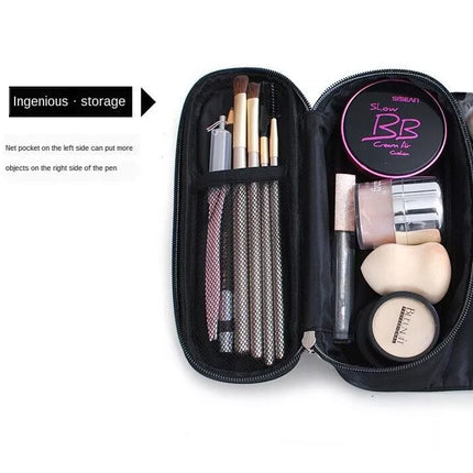Portable Makeup Bag Cosmetic Brush Case Holder Pouch Organizer Travel Storage