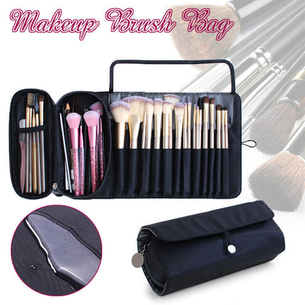 Portable Makeup Bag Cosmetic Brush Case Holder Pouch Organizer Travel Storage