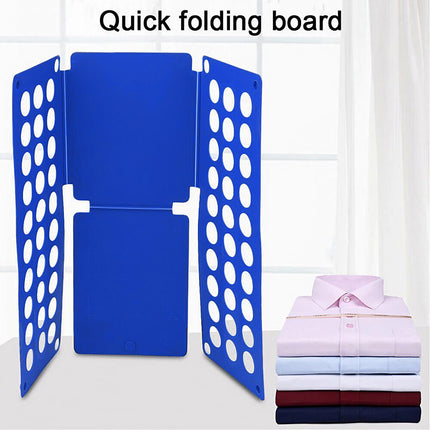 Small Size Folding Board for T-Shirts and Tops Magic Flip Fold Clothes Folder Tool
