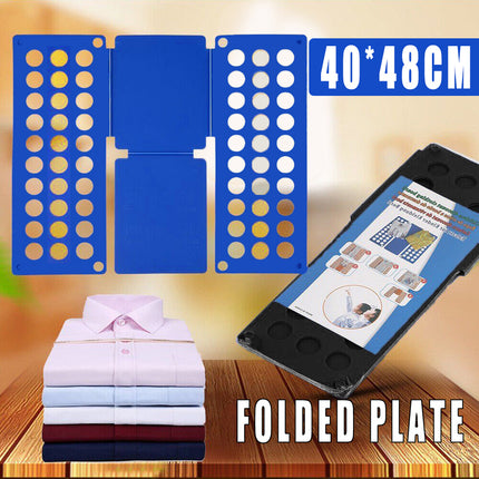Small Size Folding Board for T-Shirts and Tops Magic Flip Fold Clothes Folder Tool