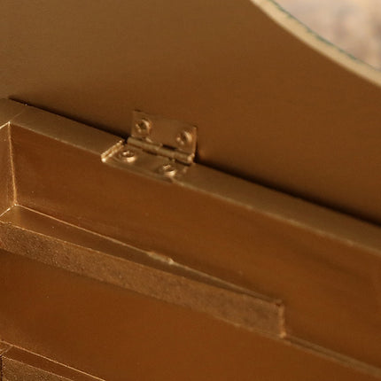 Retro Wooden Book Shape Tissue Box Simulation Decorative Tissue Holder For Home