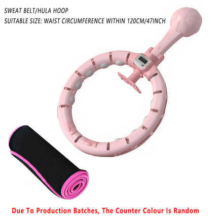 Detachable Hula Hoop for Women Weight Loss Fitness Belly Slimming Home Exercise