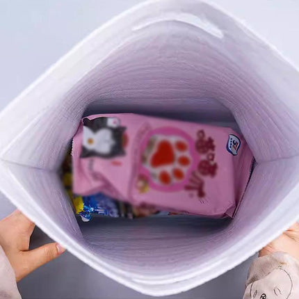 100Pcs Aluminum Foil Insulated Food Storage Bags for Thermal Cooling - Aimall