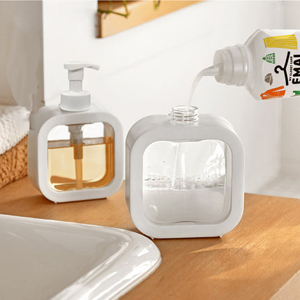 Plastic Pump Bottles For Bathroom Soap Shampoo Cream Lotion Dispenser Bottling