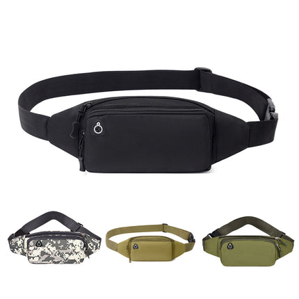 Bum Waist Bag Handy Belt Climbing Hiking Fanny Pack Zip Sport Pouch Large Unisex