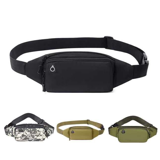 Bum Waist Bag Handy Belt Climbing Hiking Fanny Pack Zip Sport Pouch Large Unisex
