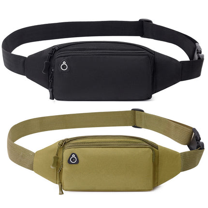 Bum Waist Bag Handy Belt Climbing Hiking Fanny Pack Zip Sport Pouch Large Unisex