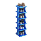 6/7 Tier Foldable Shoe Rack Simple Home Door Organizer Folding Shoe Stand