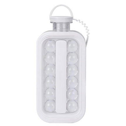 Portable Ice Hockey Pot Ice Cube Tray Water Bottle Clear Household Ice Maker