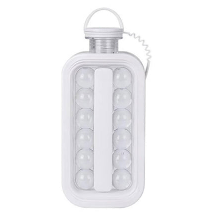 Portable Ice Hockey Pot Ice Cube Tray Water Bottle Clear Household Ice Maker