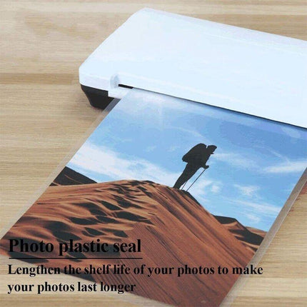 100 Pack A4 Laminator Laminating Pouches Laminate Sheets 80 Micron 22x 30.7mm