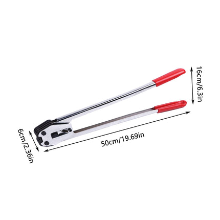 Manual Strapping Tool Set Packing Banding Pliers Practical Tensioner Sealer