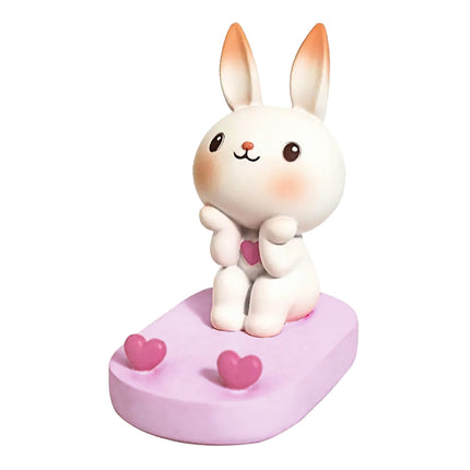 Cartoon Rabbit Phone Holder Desktop Stand Cute Mobile Phone Stand for Office