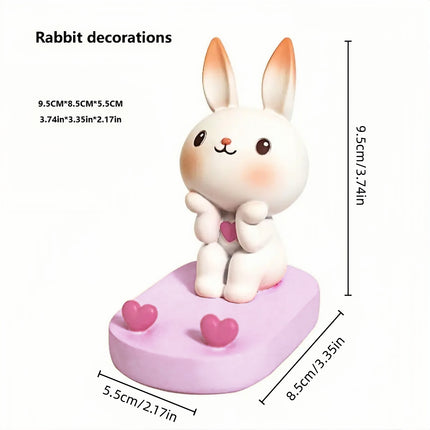 Cartoon Rabbit Phone Holder Desktop Stand Cute Mobile Phone Stand for Office