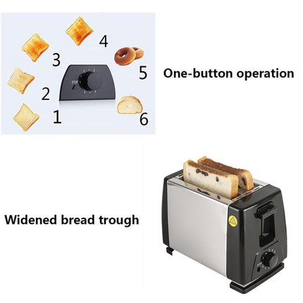 Multifunction Toaster Double Slot Bread Maker Home Kitchen Breakfast Machine