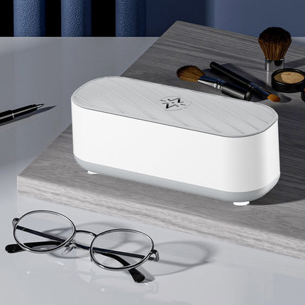 Sonic Wave Jewelry Glasses Watch Cleaner Tank Portable 300ml