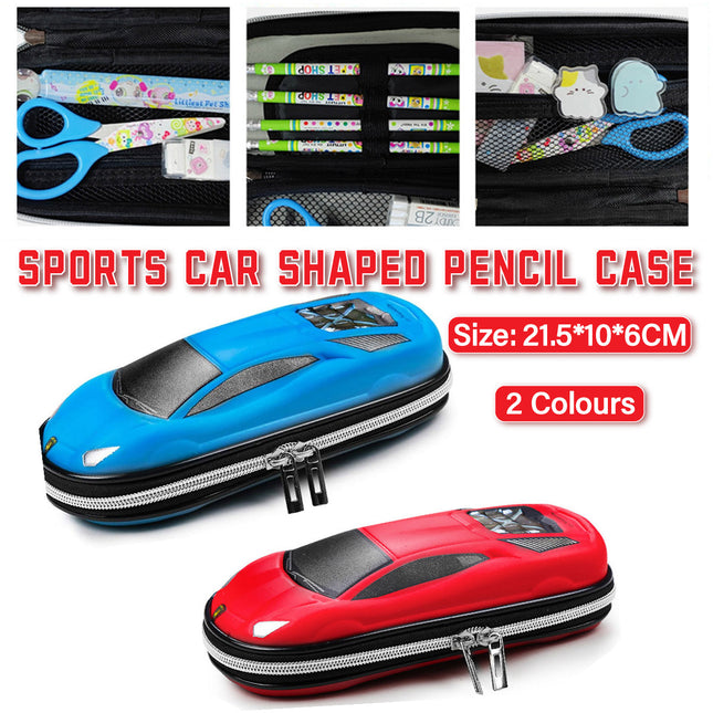Large Capacity Stationery Box Three Layer Multifunctional Pencil Bag Case