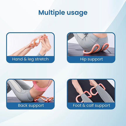 Yoga Pilate Ring Circle Fitness Training Resistance Stretch Support Grip Sport